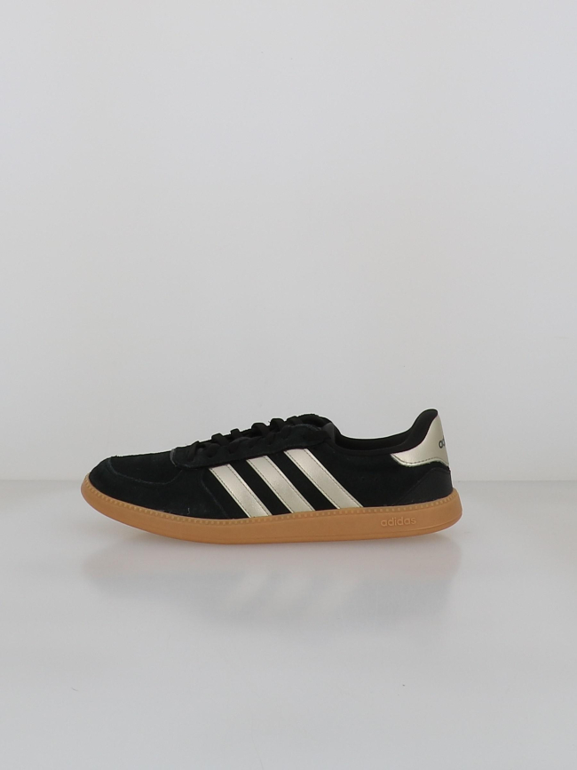 Baskets breaknet sleek noir et doré femme - Adidas