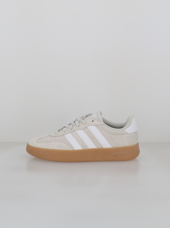 Baskets bareda beige et blanc homme - Adidas