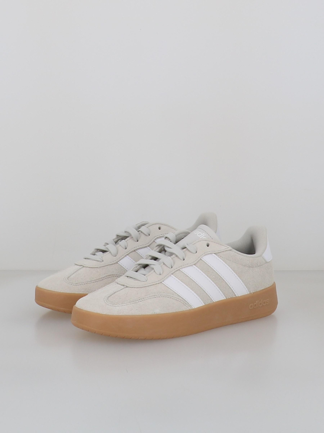 Baskets bareda beige et blanc homme - Adidas