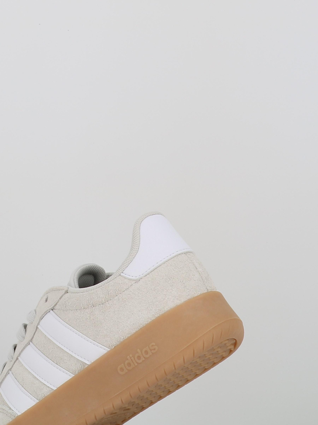 Baskets bareda beige et blanc homme - Adidas