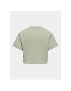 T-shirt à manches courtes kogvilla vert fille - Only