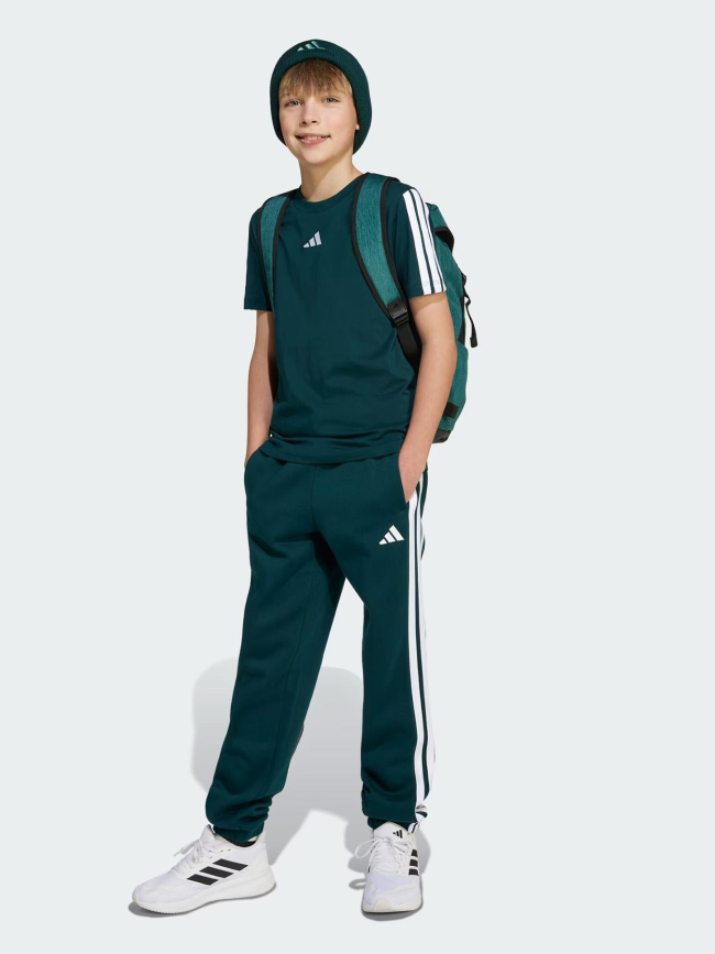 T-shirt à manches courtes j 3s tee 160 vert enfant - Adidas