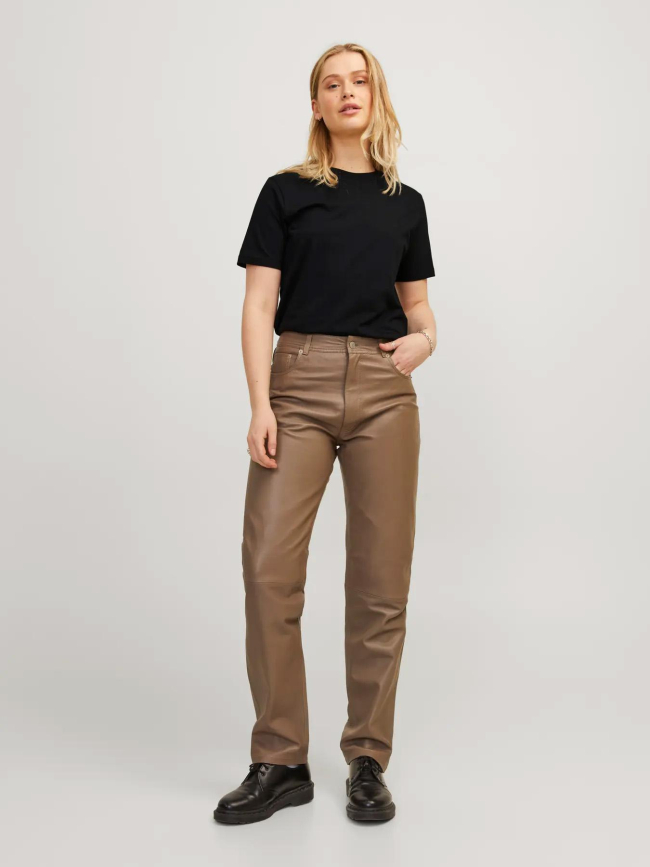 T-shirt à manches courtes jxanna regular noir femme - JJXX