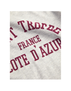 T-shirt jxmerle st tropez gris femme - JJXX