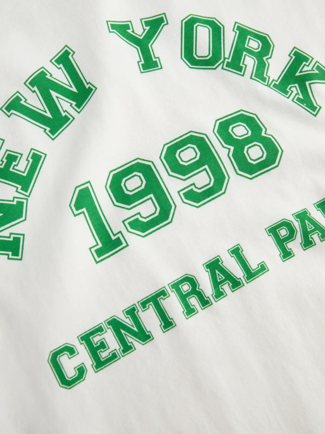 T-shirt jxmerle new york beige femme - JJXX