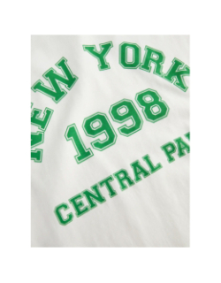 T-shirt jxmerle new york beige femme - JJXX