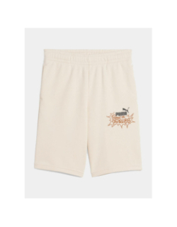 Short en molleton mid90s  beige enfant - Puma