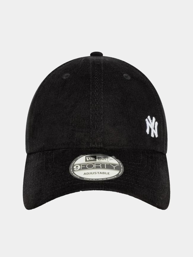 Casquette 9forty cord ny yankees flawless noir adulte - New Era