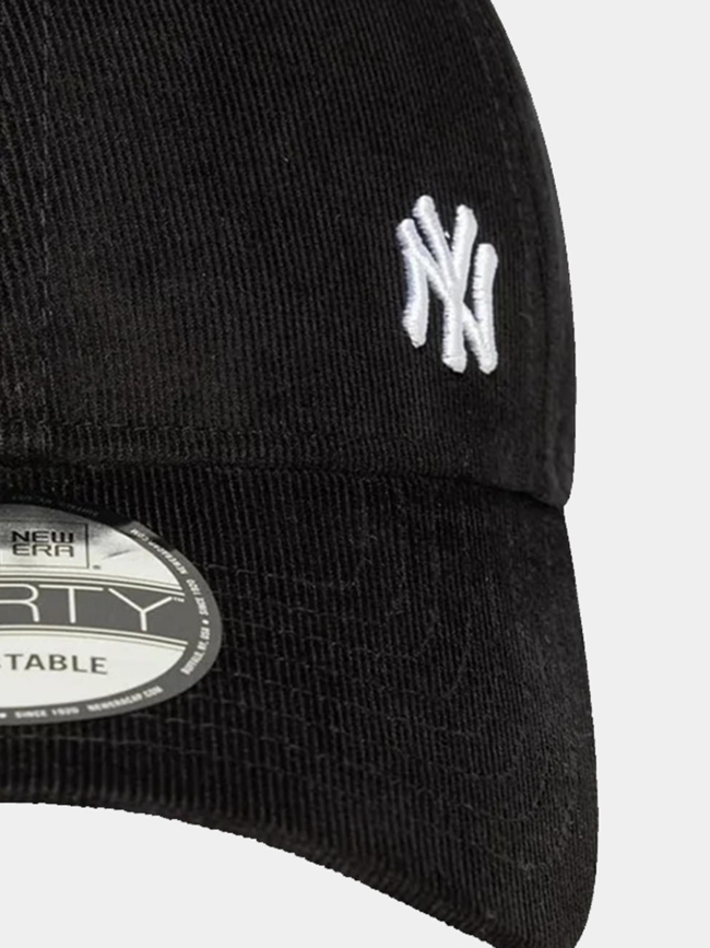 Casquette 9forty cord ny yankees flawless noir adulte - New Era