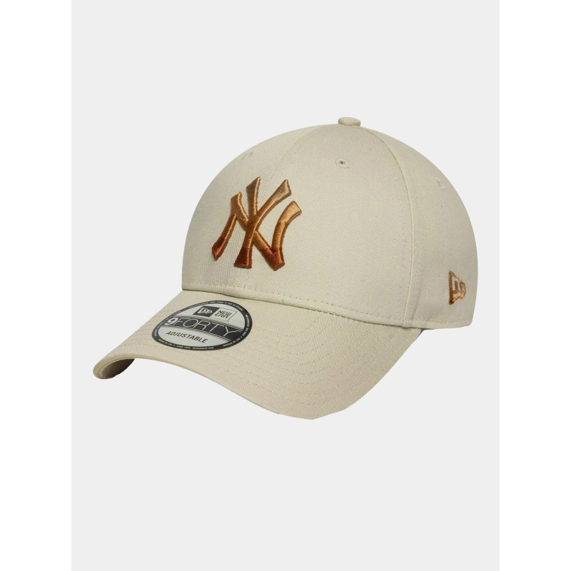 Casquette 9forty ny yankees ombre infill beige adulte - New Era