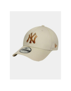 Casquette 9forty ny yankees ombre infill beige adulte - New Era