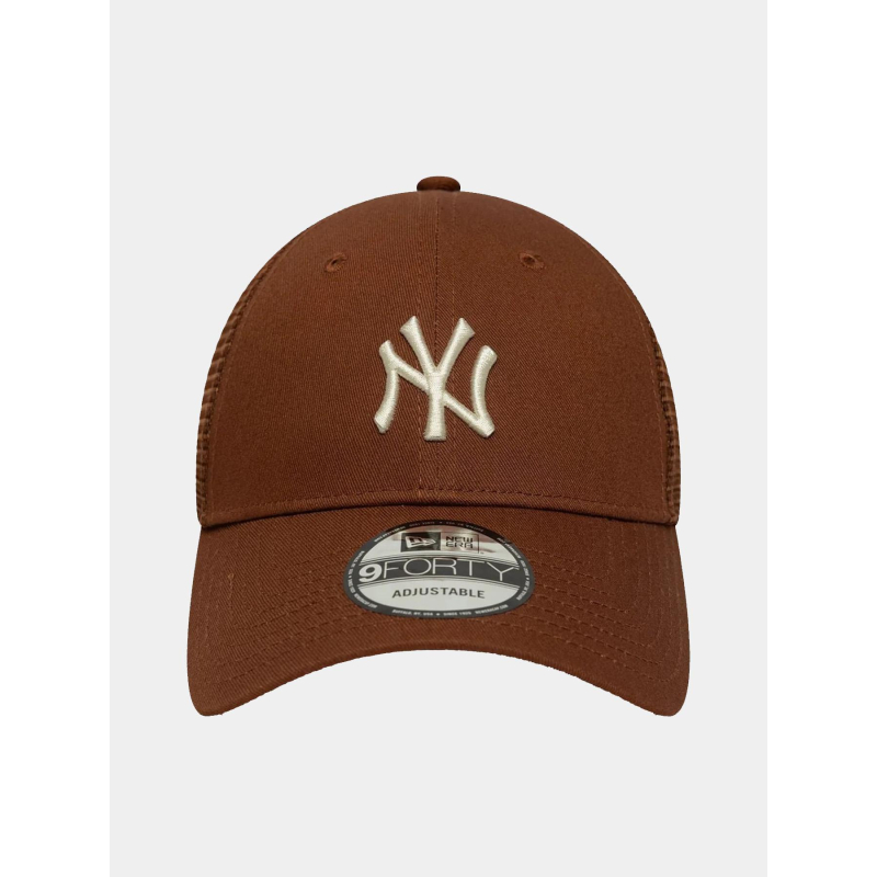 Casquette 9forty trucker ny yankees homefield marron adulte - New Era