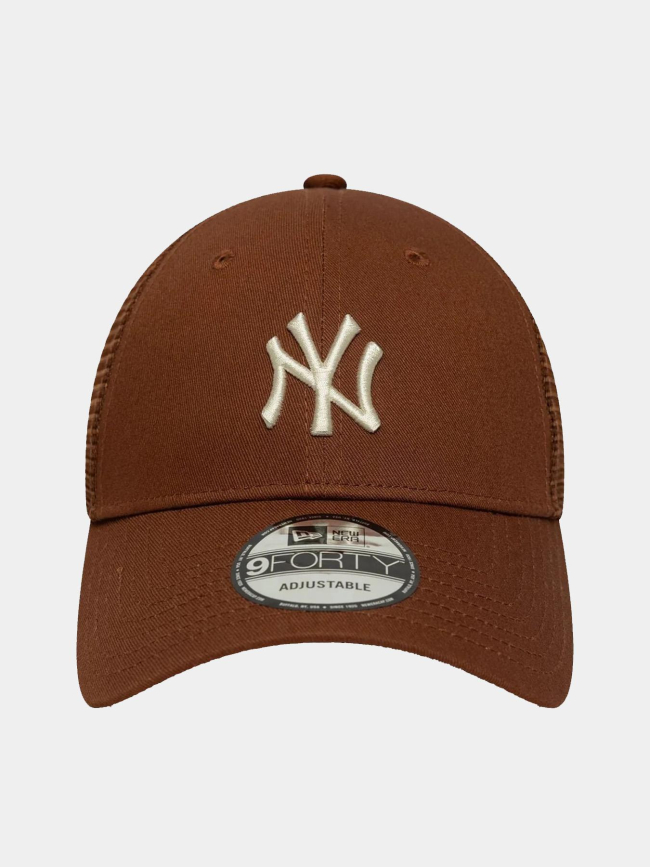 Casquette 9forty trucker ny yankees homefield marron adulte - New Era