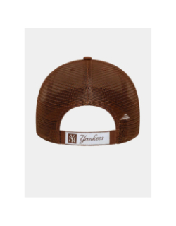 Casquette 9forty trucker ny yankees homefield marron adulte - New Era
