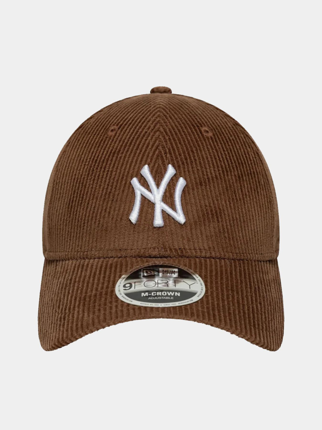 Casquette 9forty m-crown ny yankees marron adulte - New Era