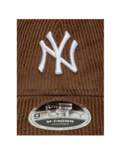 Casquette 9forty m-crown ny yankees marron adulte - New Era