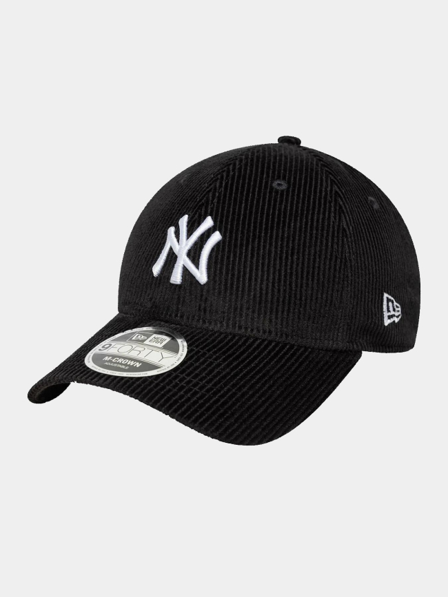 Casquette 9forty m-crown cord ny yankees noir adulte - New Era