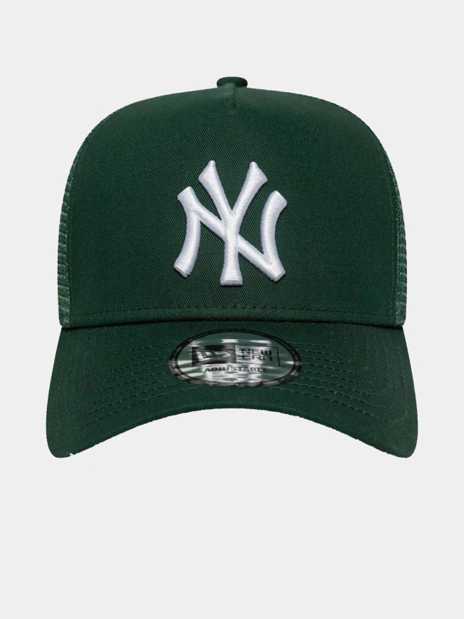 Casquette 9forty a-frame trucker ny yankees league essential vert adulte - New Era