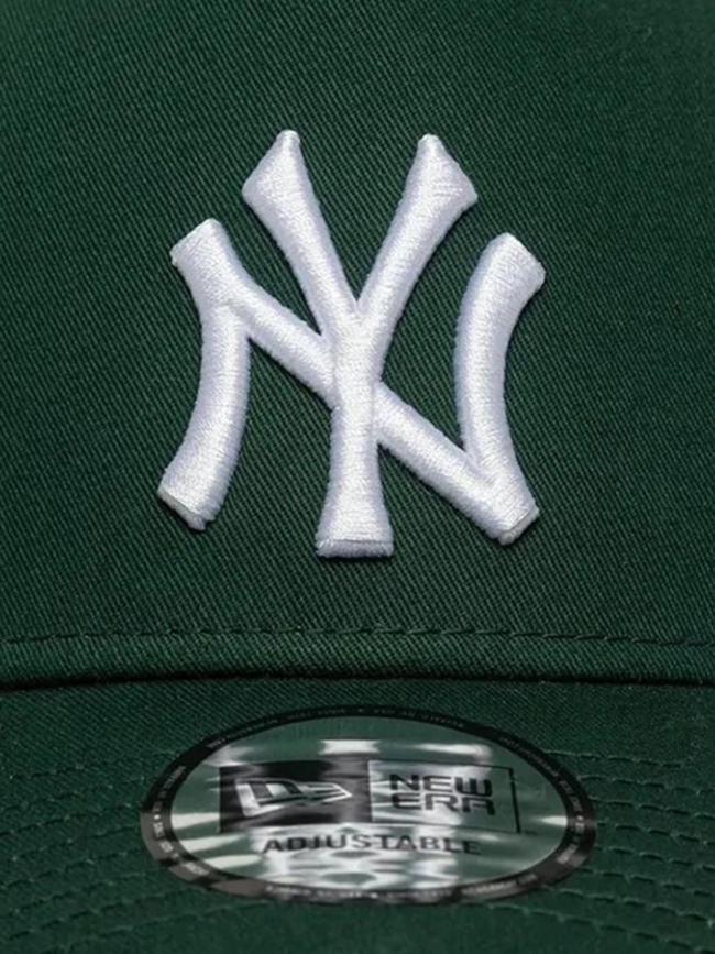 Casquette 9forty a-frame trucker ny yankees league essential vert adulte - New Era
