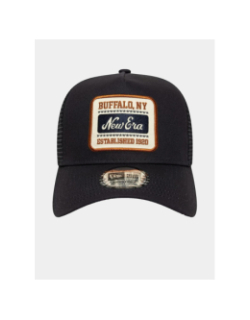 Casquette 9forty a-frame trucker patch bleu marine adulte - New Era