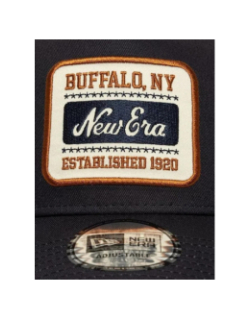 Casquette 9forty a-frame trucker patch bleu marine adulte - New Era