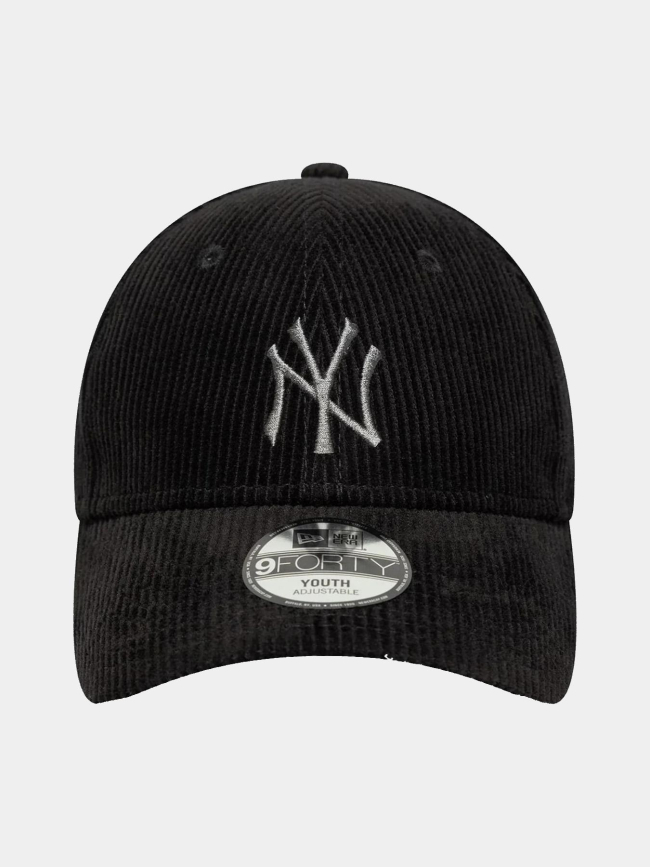 Casquette 9forty cord ny yankees noir enfant - New Era