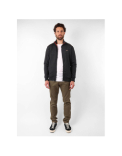 Sweat zippé chiné sakop gris homme - Oxbow