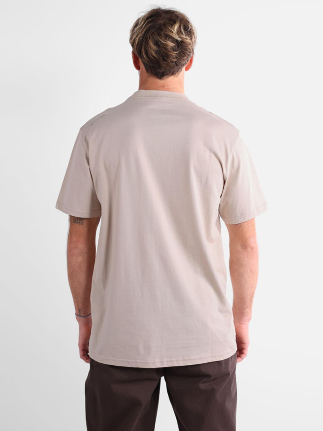 T-shirt à manches courtes on trip marron homme - Oxbow