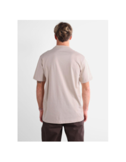 T-shirt à manches courtes on trip marron homme - Oxbow