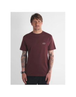 T-shirt à manches courtes tagtan bordeux homme - Oxbow
