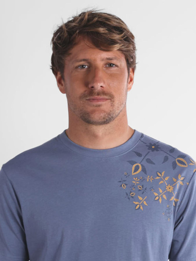 T-shirt à manches courtes tasta bleu homme - Oxbow