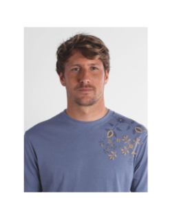 T-shirt à manches courtes tasta bleu homme - Oxbow