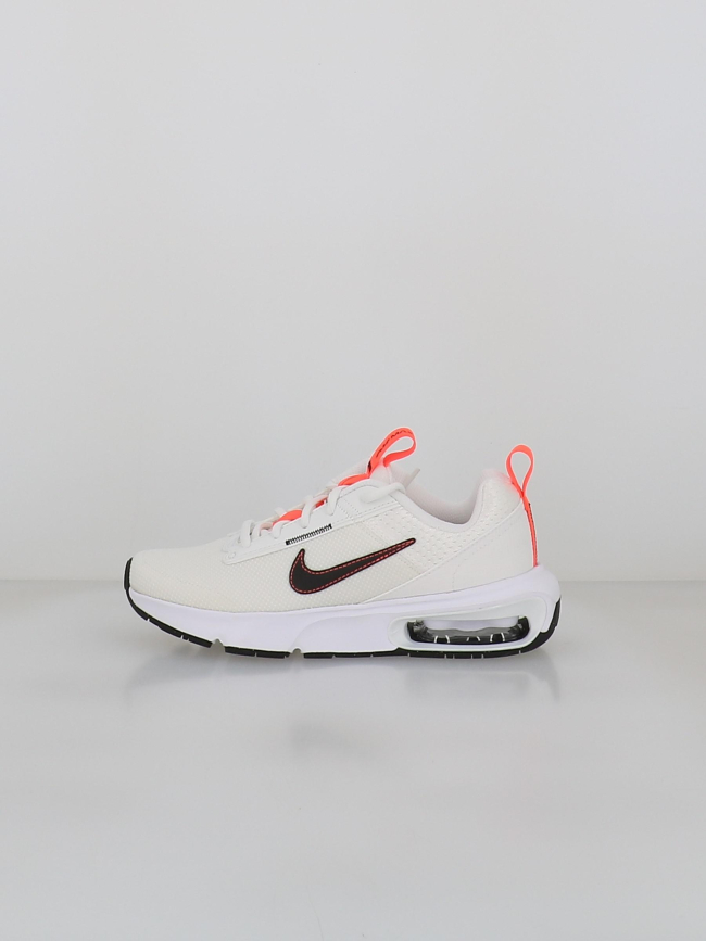Baskets air max intrlk lite blanc noir et orange enfant - Nike