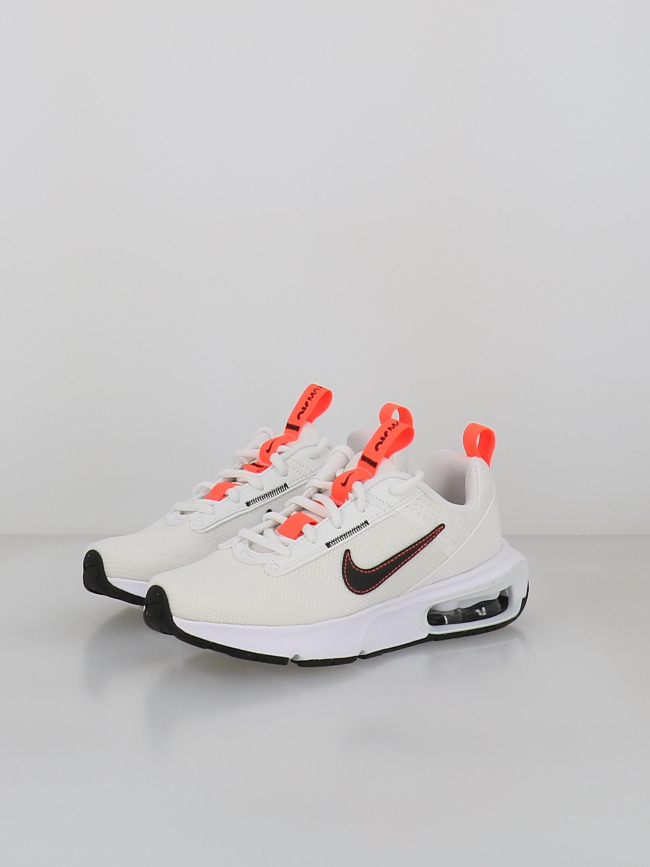 Baskets air max intrlk lite blanc noir et orange enfant - Nike