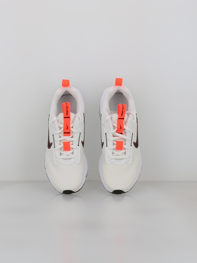 Baskets air max intrlk lite blanc noir et orange enfant - Nike