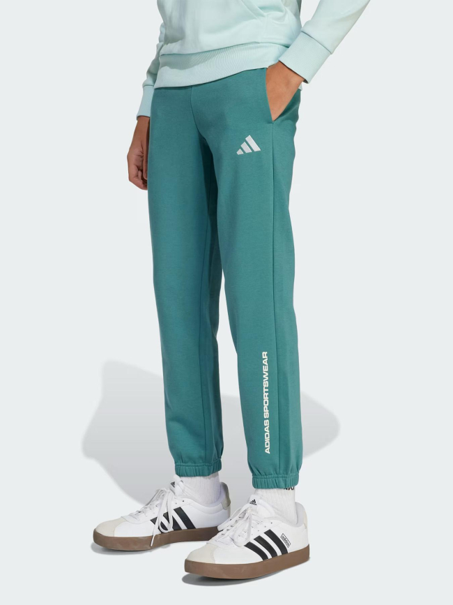 Pantalon jogging b fl vert enfant - Adidas