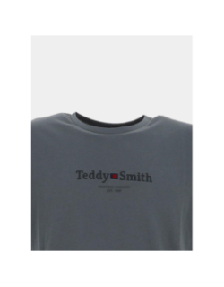 T-shirt à manches courtes t-jim anthracite homme - Teddy Smith