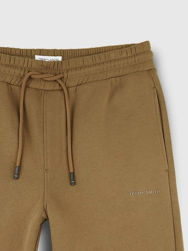 Pantalon jogging p-narky marron homme - Teddy Smith