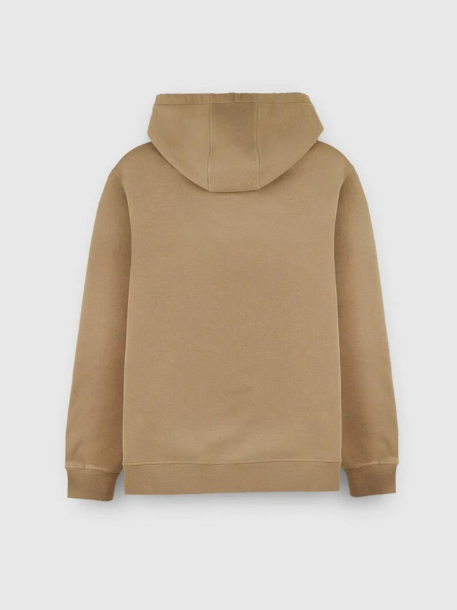 Sweat à capuche s-nark marron homme - Teddy Smith