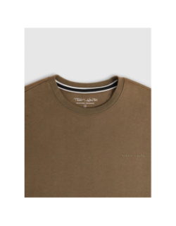 Sweat à col rond nark marron homme - Teddy Smith