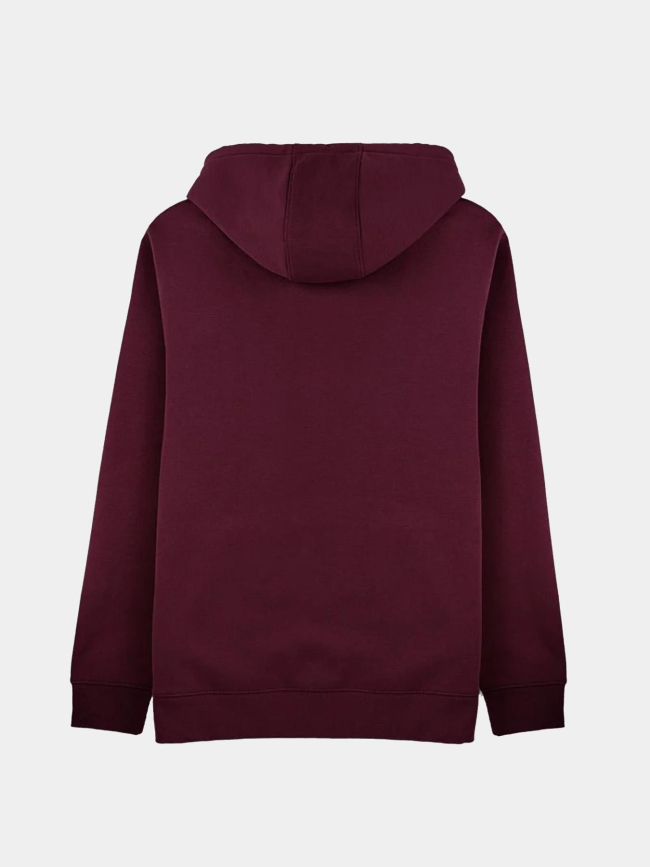 Sweat à capuche s-jim bordeaux homme - Teddy Smith