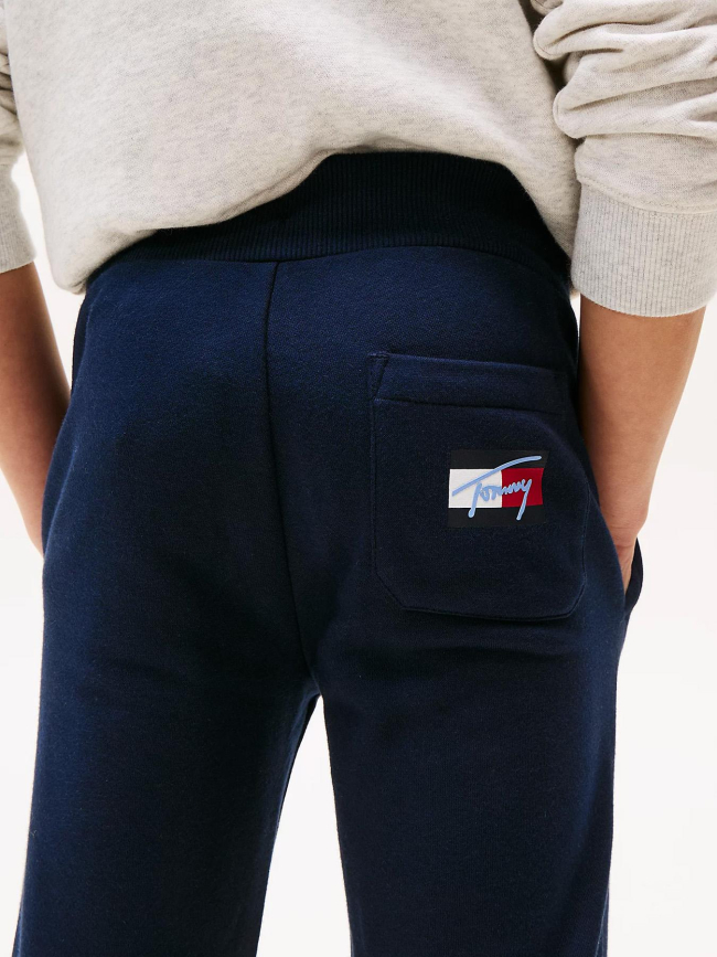 Jogging coupe standard à chevilles resserrées bleu garçon - Tommy Hilfiger