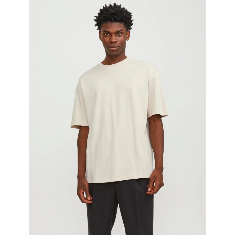 T-shirt bradley beige homme - Jack & Jones