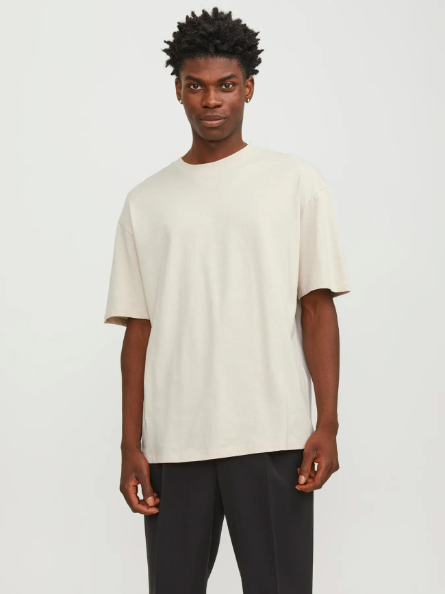 T-shirt bradley beige homme - Jack & Jones