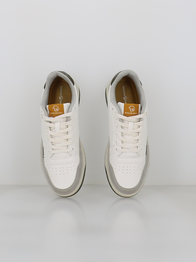 Baskets drack blanc homme - Benson & Cherry