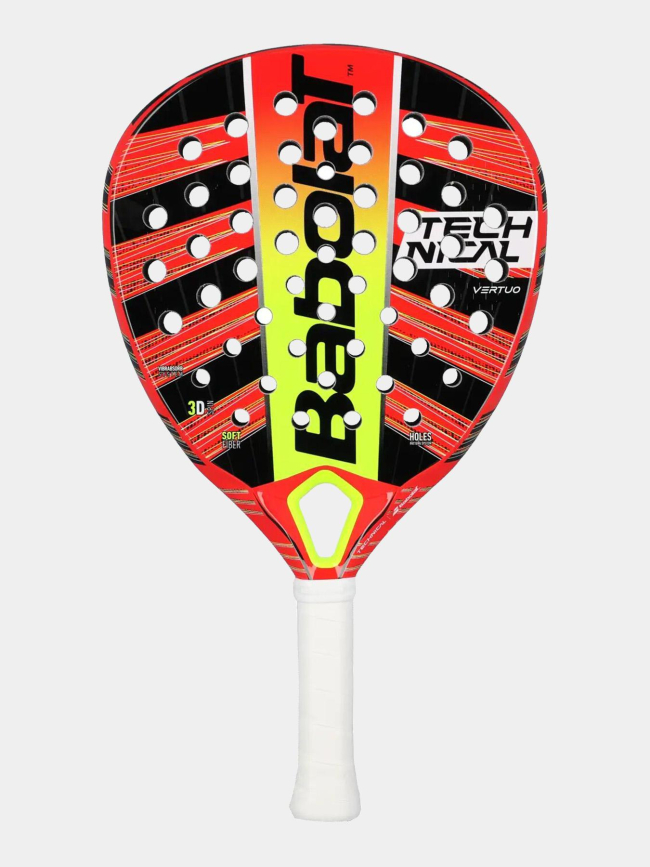 Raquette de padel technical virtuo rouge et fluo - Babolat
