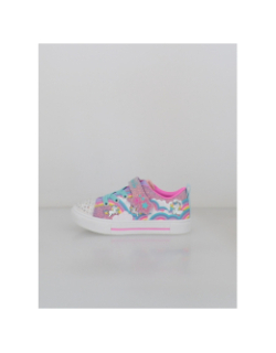 Baskets lumineuses twinkle toes sparks multicolore bébé - Skechers