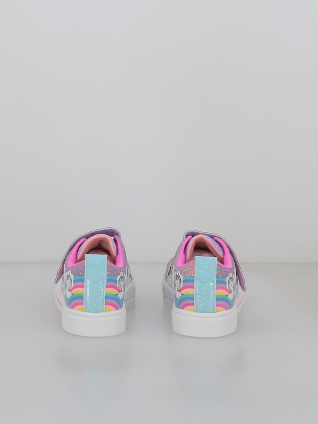 Baskets lumineuses twinkle toes sparks multicolore bébé - Skechers