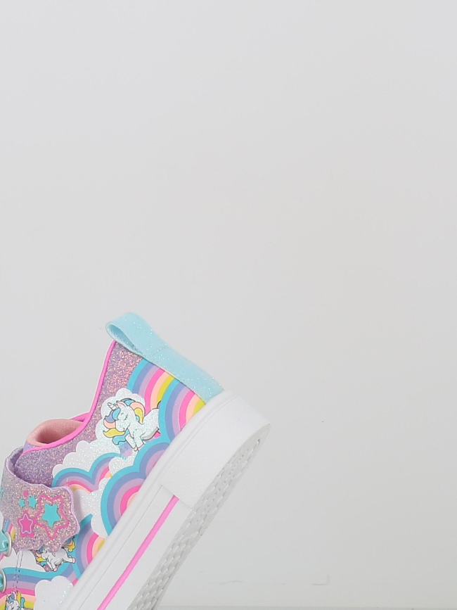 Baskets lumineuses twinkle toes sparks multicolore bébé - Skechers