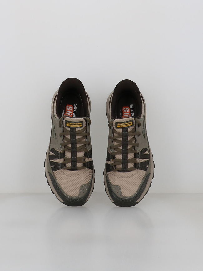 Chaussures de randonnée slip-ins dynamite marron homme - Skechers